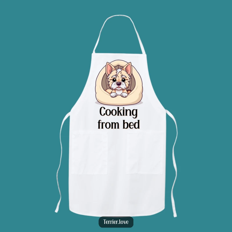 Funny Terrier Apron: Cook with Cozy Charm