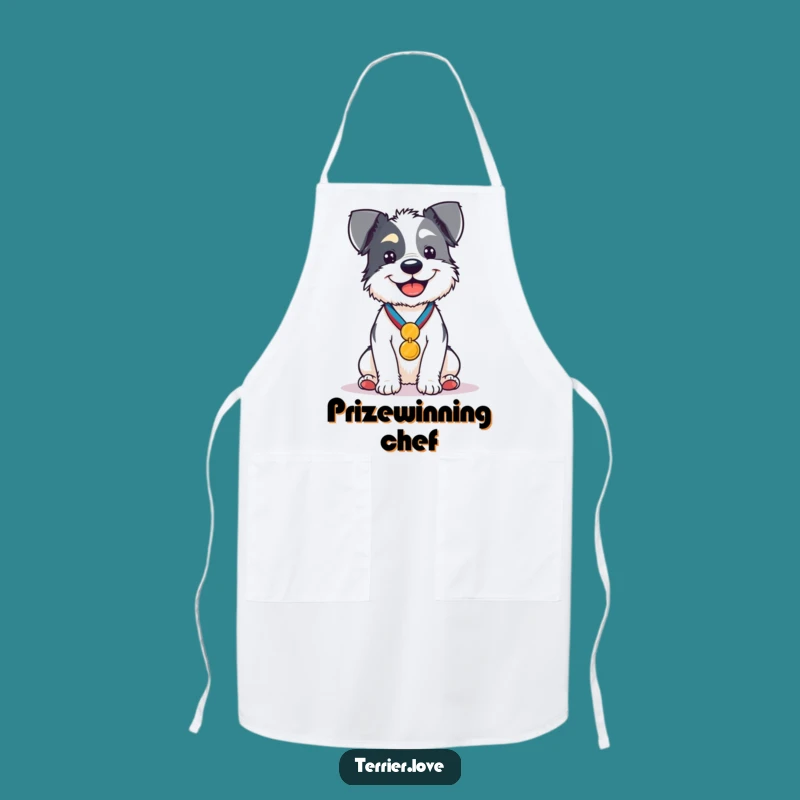 Funny Chef Terrier Apron - Hilarious Cooking Gift for Dog Lovers!