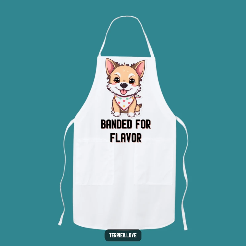 Funny 'Head Chef' Terrier Apron - Hilarious Cooking Gift!