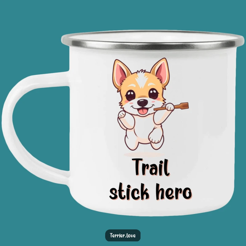 Funny Terrier Fetch Adventure Mug - Hilarious Outdoor Dog Drinkware