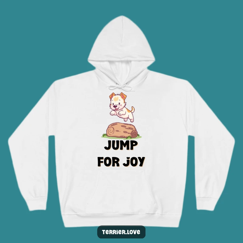 Funny Terrier Adventure Hoodie - Warm and Hilarious Dog Lover Gift