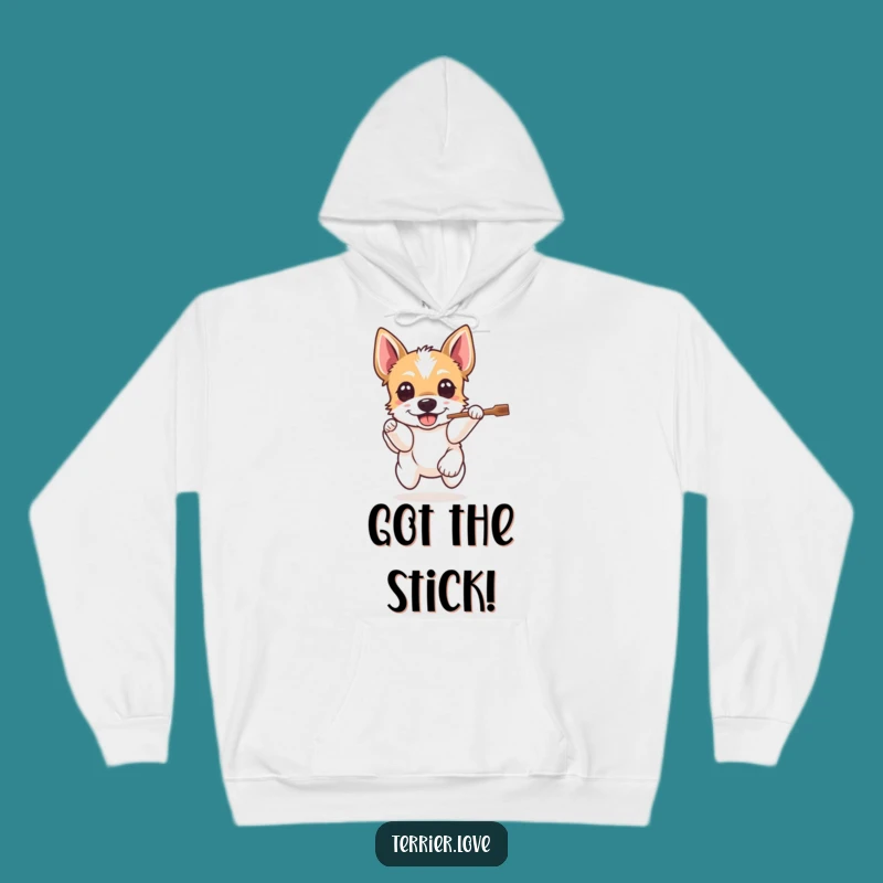 Funny Terrier Fetch Hoodie - Cozy and Hilarious Dog Lover Gift