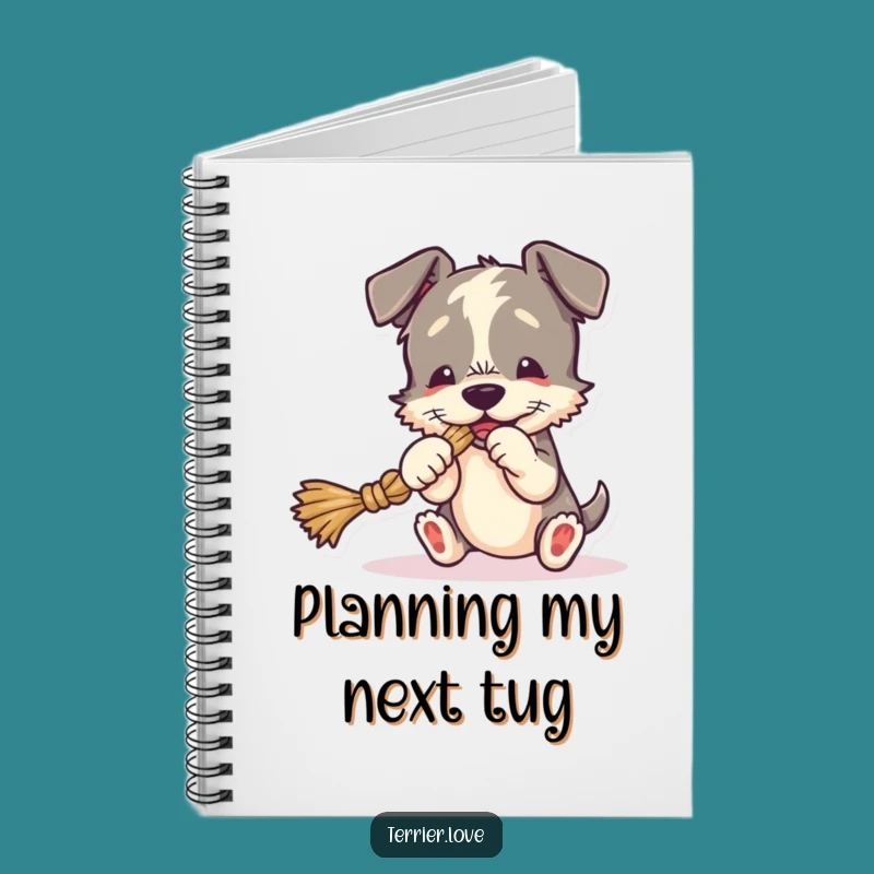 Funny Terrier Notebook - Playful Dog Journal, Perfect Gift for Note-Takers
