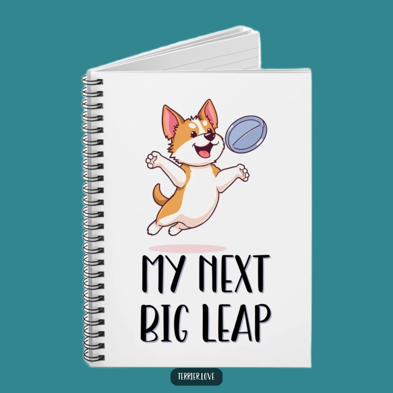 Funny Bouncy Terrier Notebook: Capture Active Ideas, Great Gift